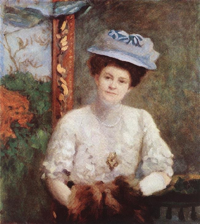 Retrato da Sra. William Grunwald de Károly Ferenczy