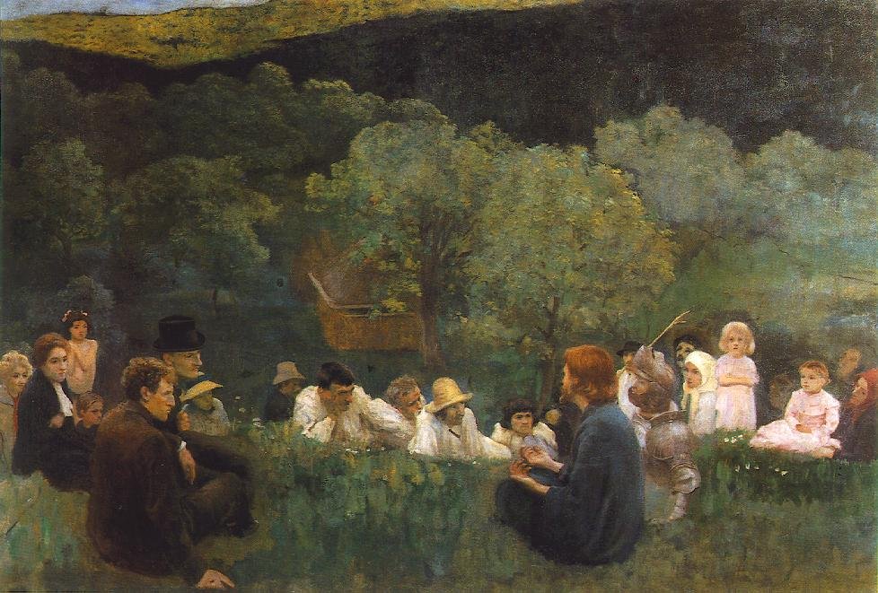 Sermão na Montanha de Károly Ferenczy