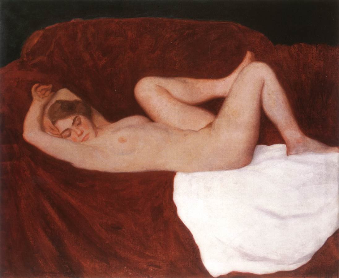 Mulher dormindo de Károly Ferenczy