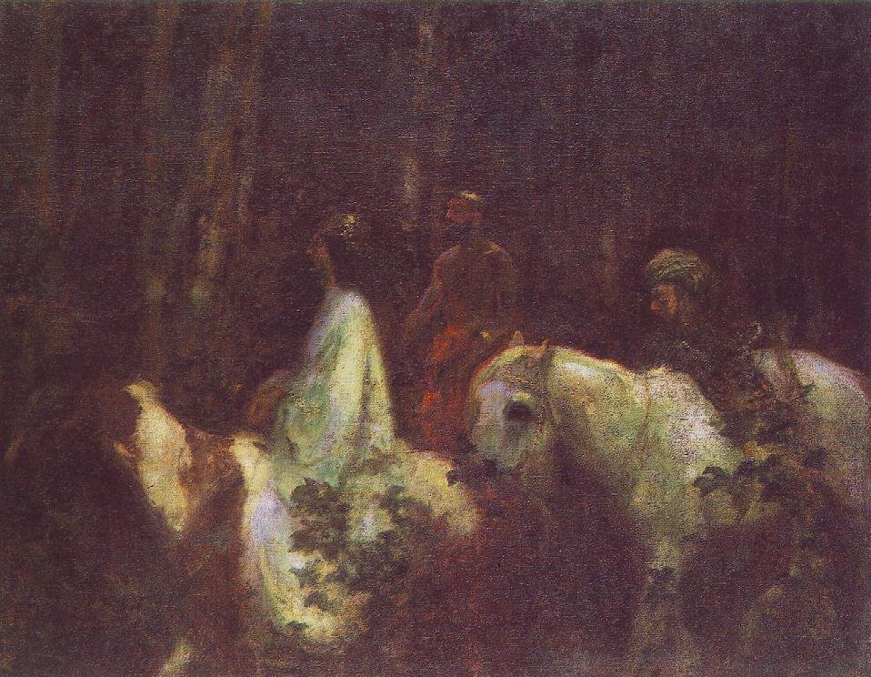 Os três Reis Magos de Károly Ferenczy