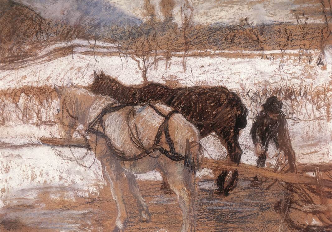 Inverno de Károly Ferenczy
