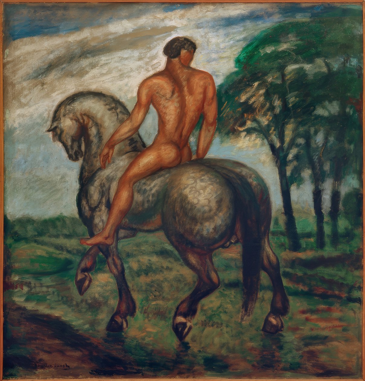 Cavaleiro da Manhã (Cavaleiro Solitário) de Karoly Kernstok