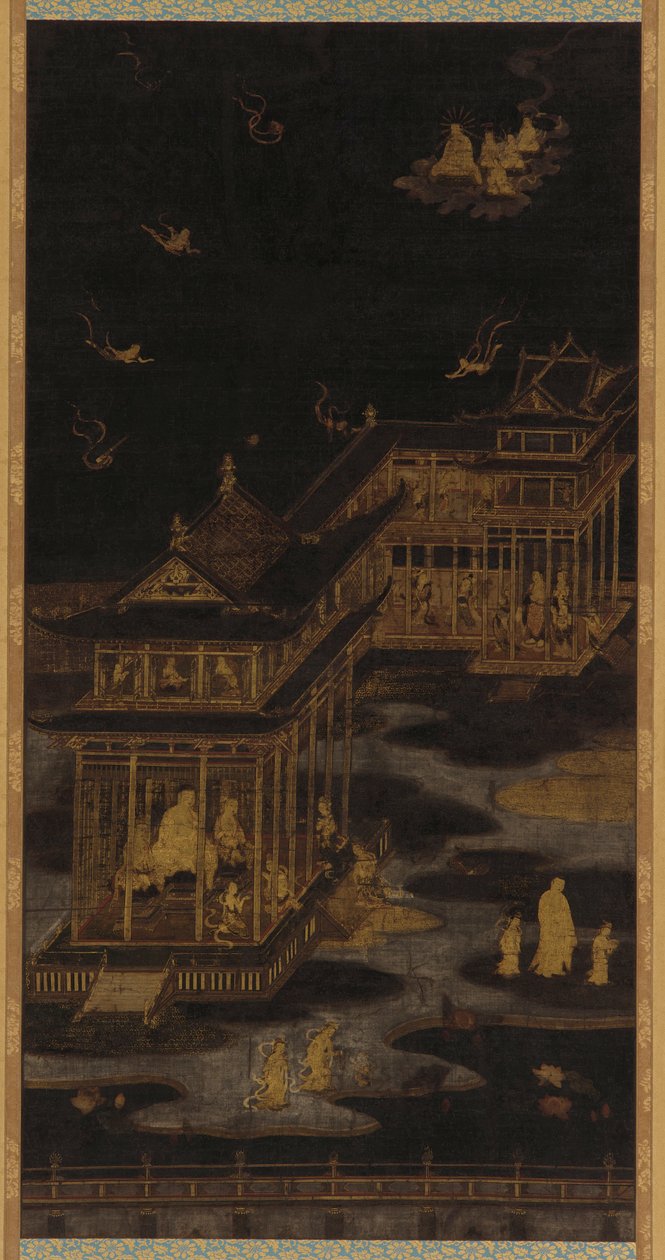 Paraíso do Buda Amida (Amitabha) de Kasuga Kaishi