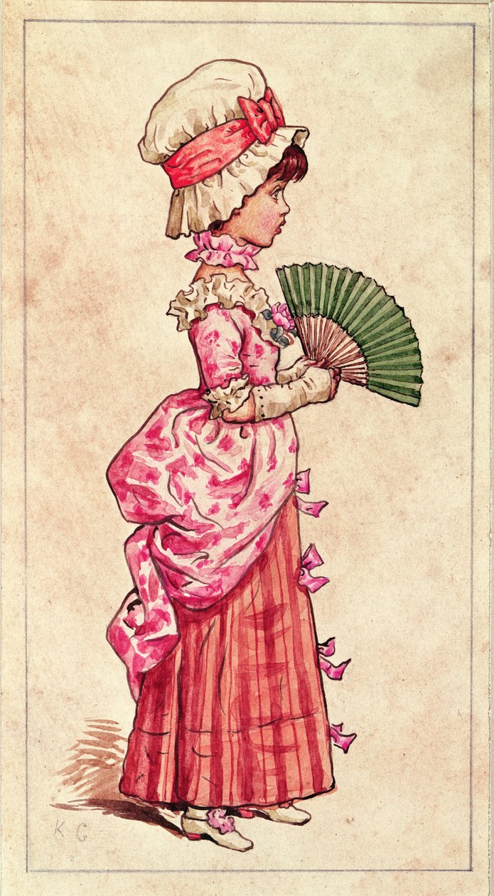 Ilustração para &39;St. Dia dos Namorados &39;, 1914 de Kate Greenaway