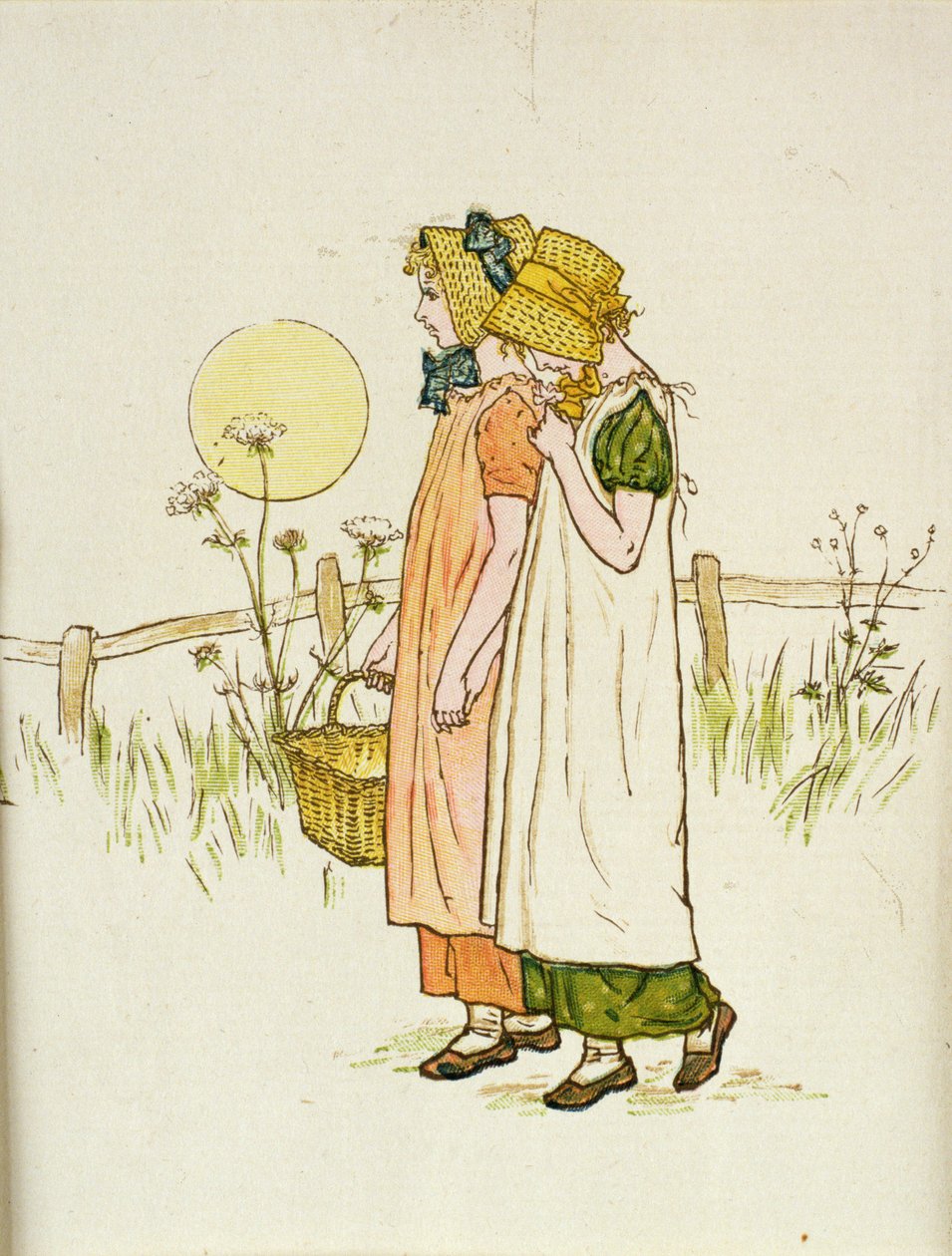 Cansado, de &39;Um dia na vida de uma criança&39; de Kate Greenaway