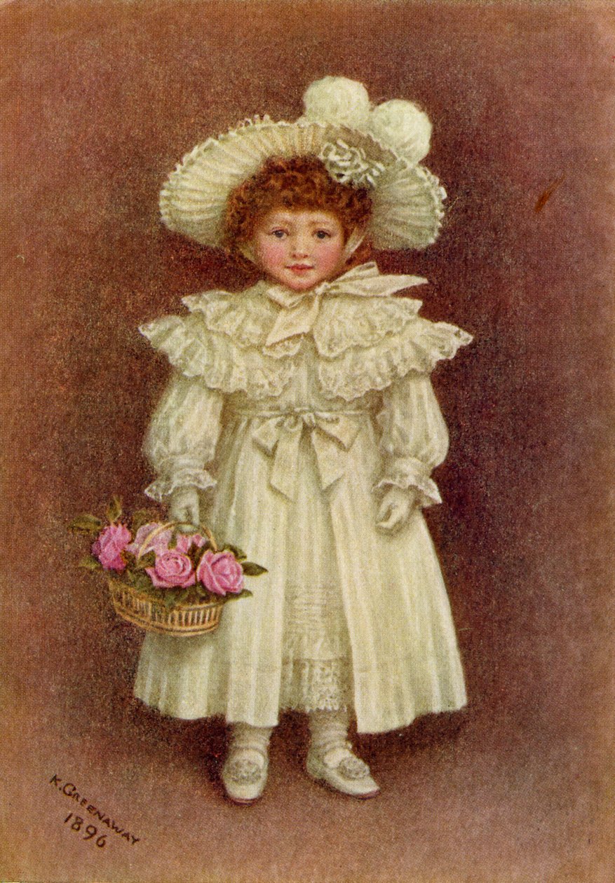 Vera Evelyn Samuel, 1896 por Kate Greenaway de Kate Greenaway