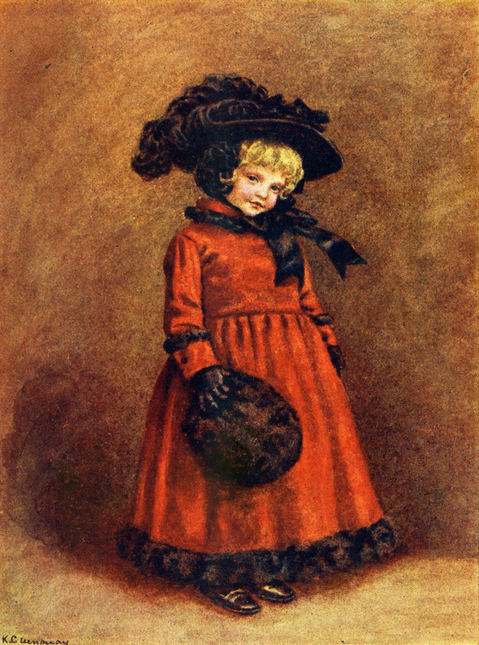 Inverno de 1892 por Kate Greenaway de Kate Greenaway