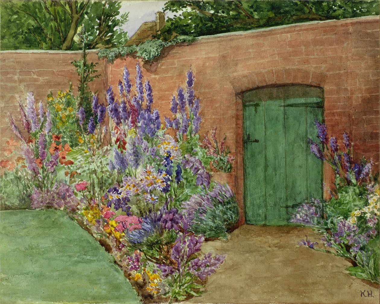 A porta verde de Kate Rogers