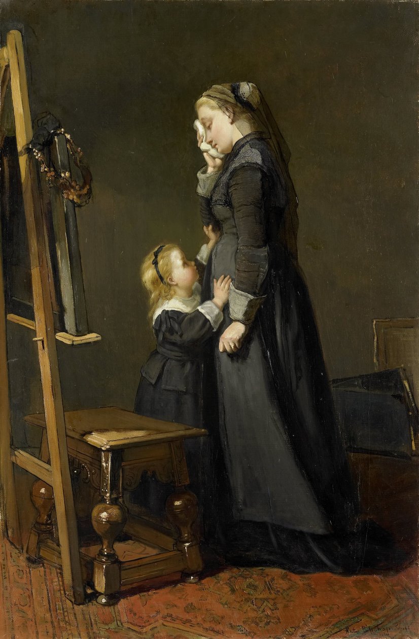 A Viúva de um Pintor de Kate Bisschop Swift