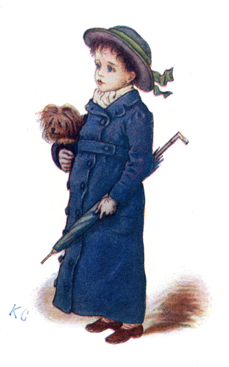 "Cartões de Natal" por Kate Greenaway. de Kate Greenaway