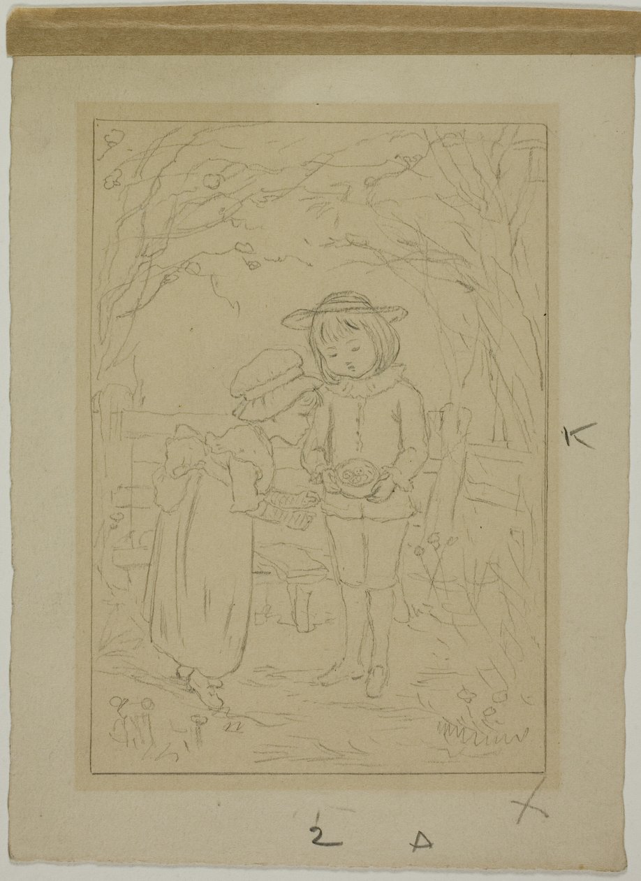 Descoberta do ninho de pássaro de Kate Greenaway