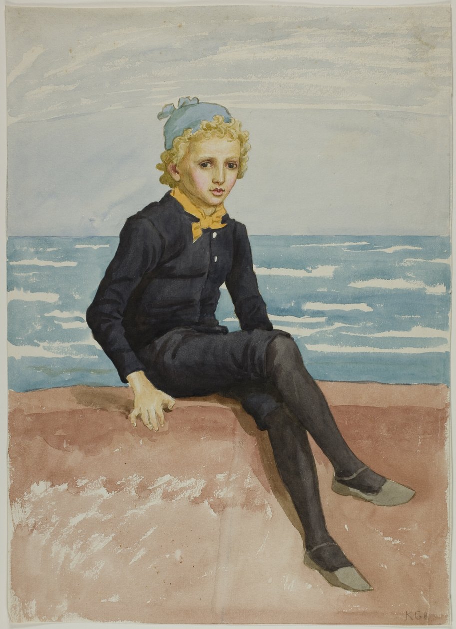 Eddie à beira-mar de Kate Greenaway