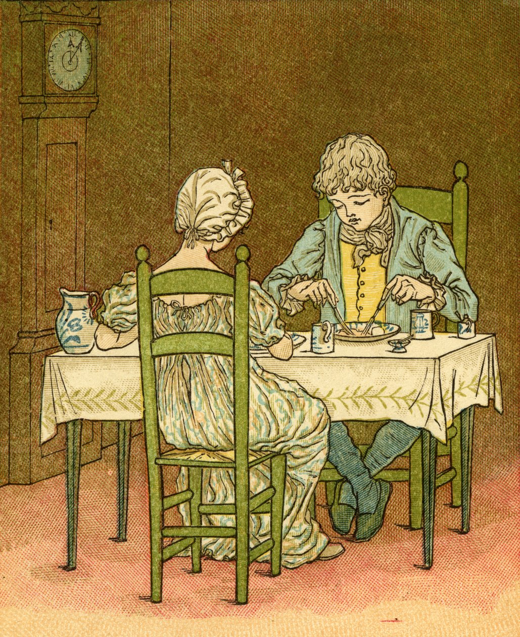 Jack Sprat poderia comer de Kate Greenaway