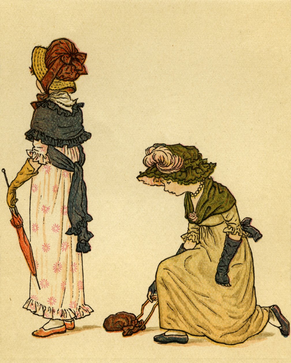 Lucy Locket perdeu-a. de Kate Greenaway