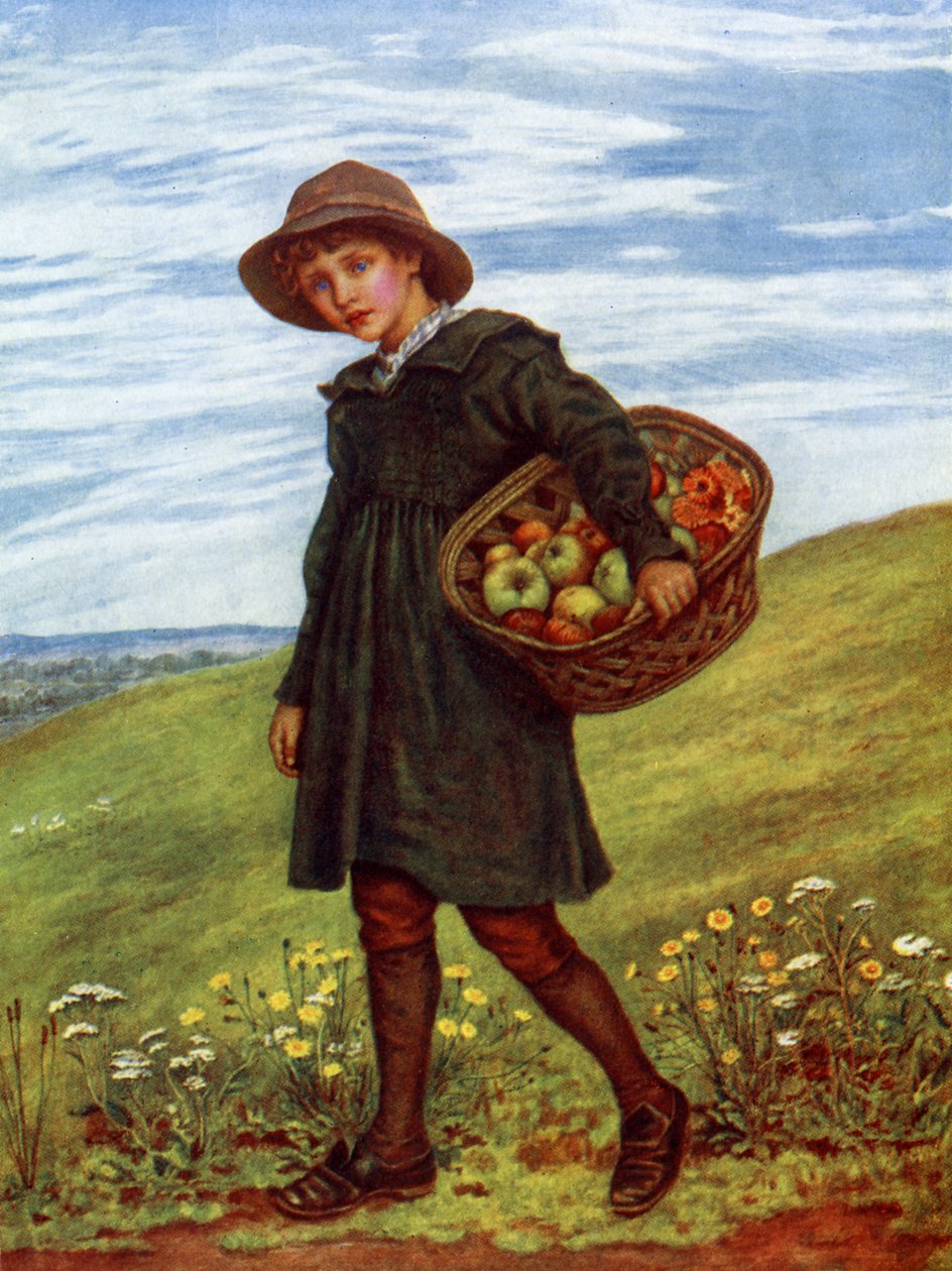 Fora para a aldeia por Kate Greenaway de Kate Greenaway
