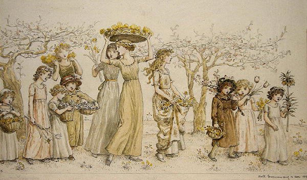 Primavera de Kate Greenaway