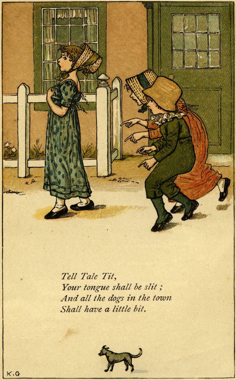 Viveiro Tell Tale Tit de Kate Greenaway