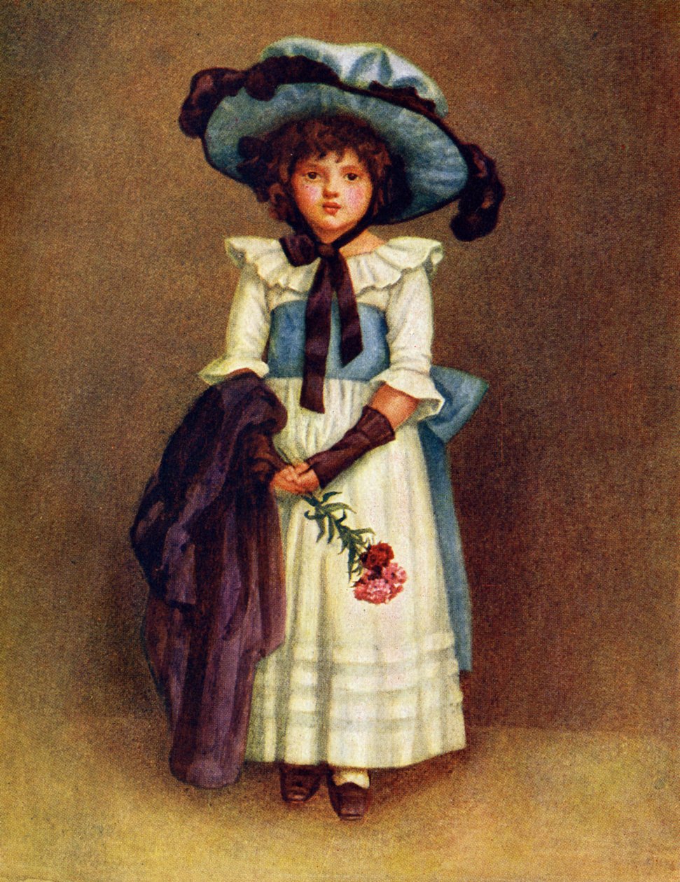 O pequeno modelo de Kate Greenaway. de Kate Greenaway