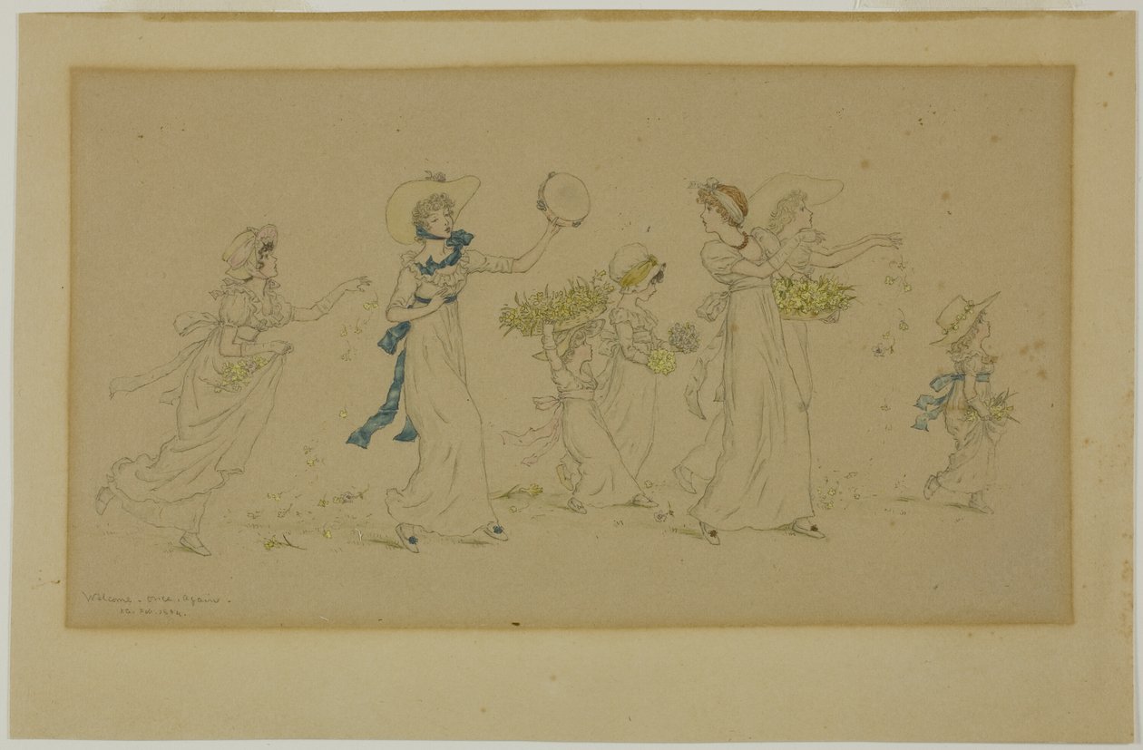 Bem vindo mais uma vez de Kate Greenaway