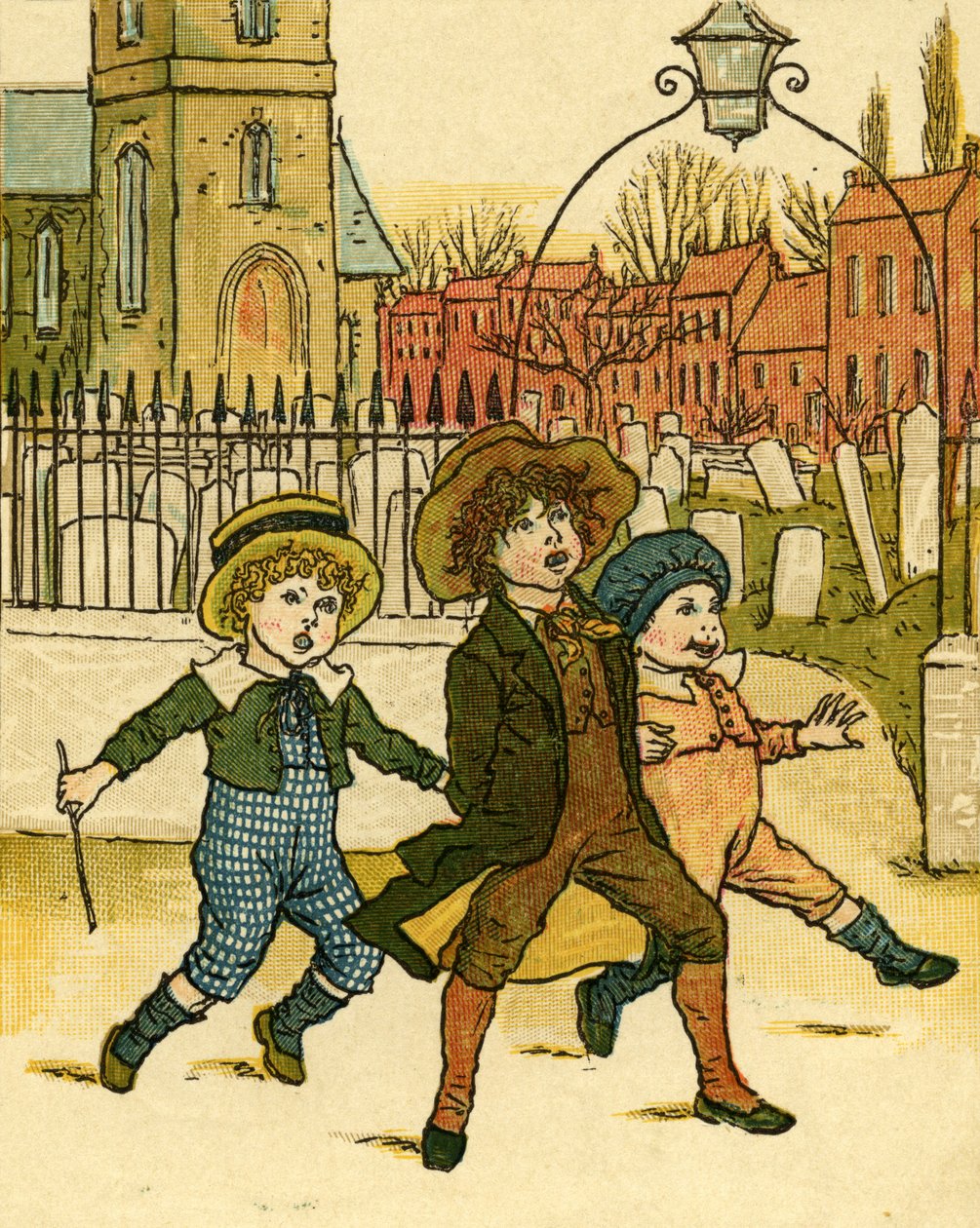 Somos todos rapazes alegres. de Kate Greenaway