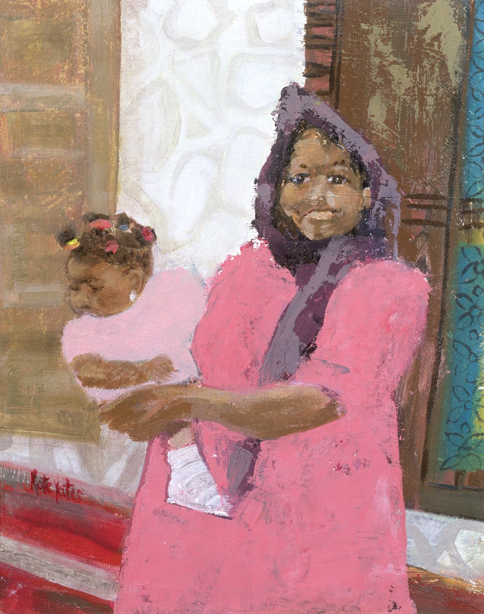 Bebê bonito, Stonetown, Zanzibar de Kate Yates