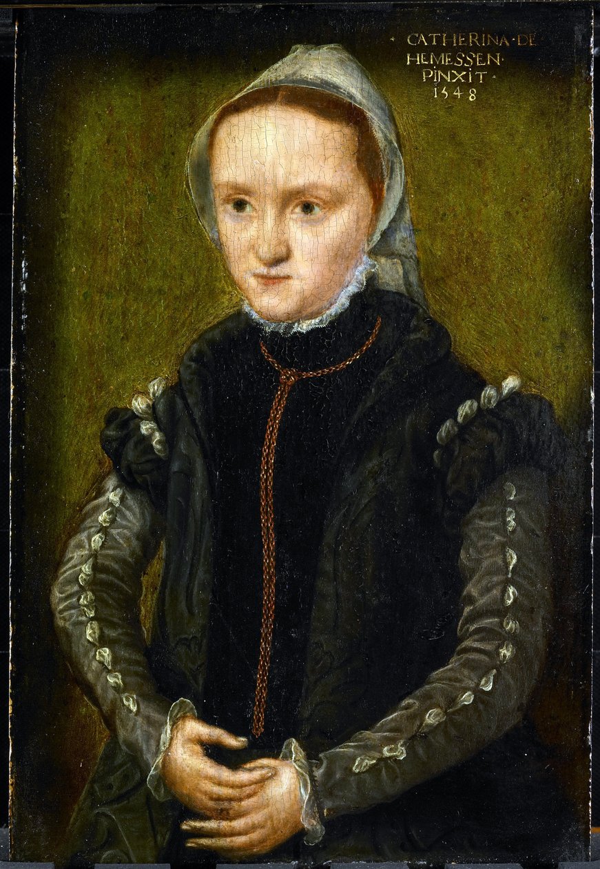 Retrato de uma Mulher, provavelmente um Auto-retrato de Katharina van Hemessen