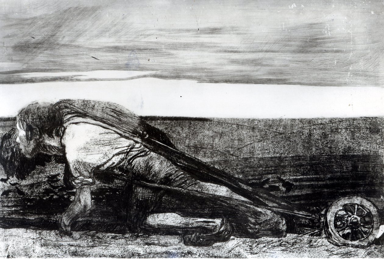 Lavrar, da série &39;A revolta dos camponeses&39;, 1906 (gravura, gravura e aquatinta) e aquatinta) de Käthe Kollwitz