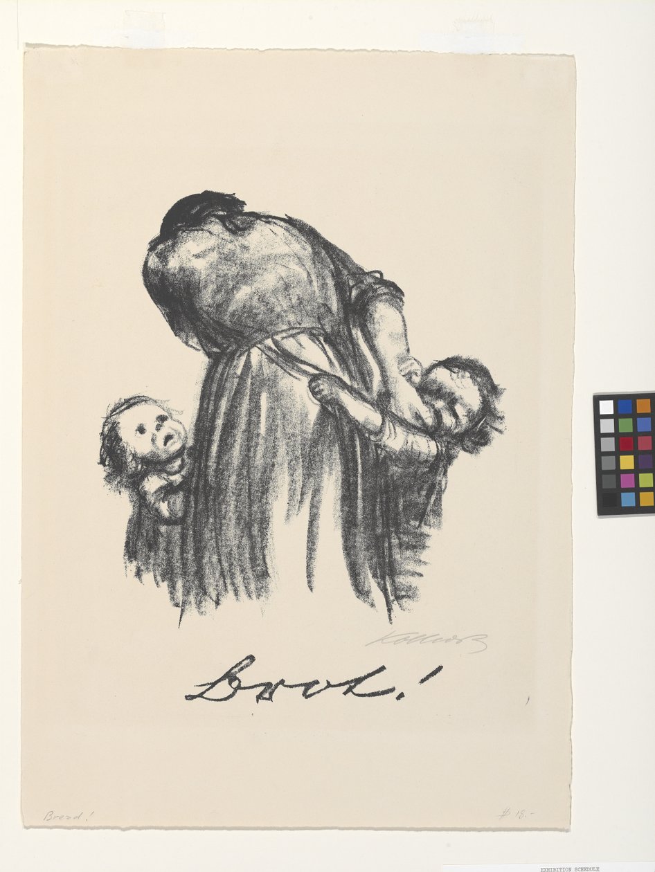 Brot! de Käthe Kollwitz