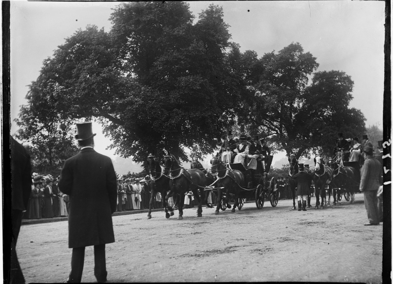 Hyde Park, City Of Westminster, Londres, 01/06/1907 (foto a p/b) de Katherine Jean Macfee