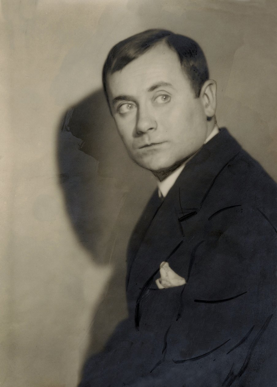 Joan Miro (1893-1983) (fotografia a preto e branco) de Katherine Sophie Dreier