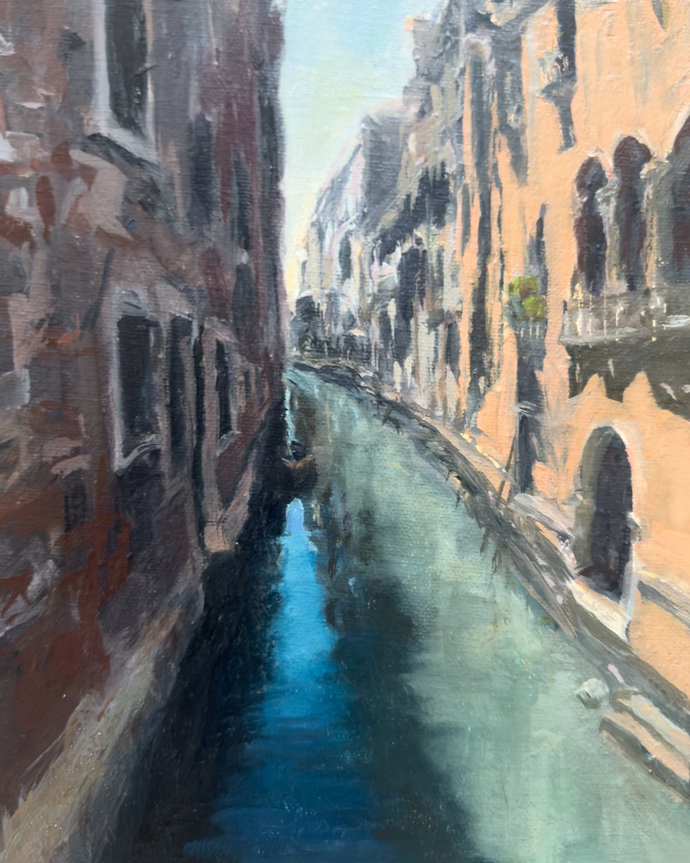 Ahh Veneza, 2014 (óleo sobre painel) de Katie Ré Scheidt
