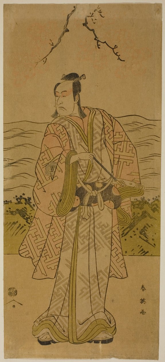 O ator Ichikawa Omezo I de Katsukawa Shun
