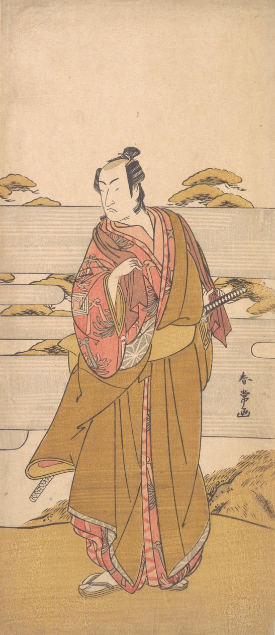 Ichikawa Monosuke II, ca. 1790. de Katsukawa Shunjo