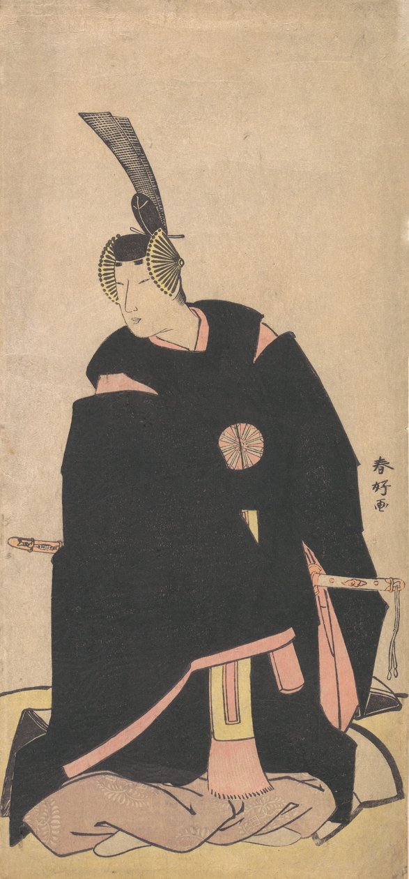 O ator Nakamura Tomijuro, c. 1790. de Katsukawa Shunko