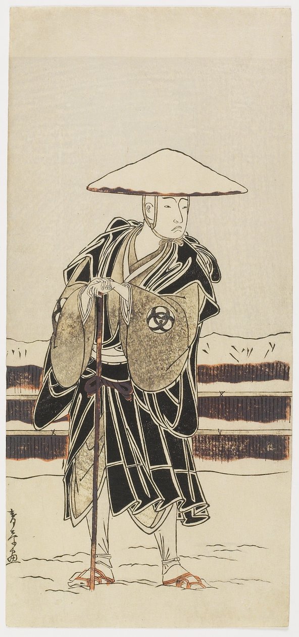 Banda _ Mitsugoro _ As time de Katsukawa Shunsho