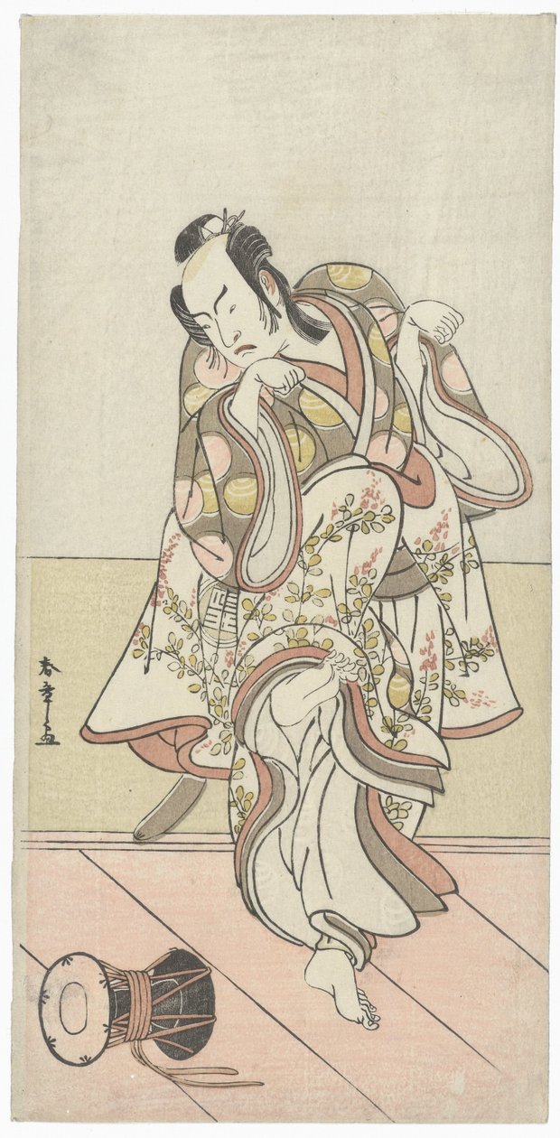 ator de dança de Katsukawa Shunsho