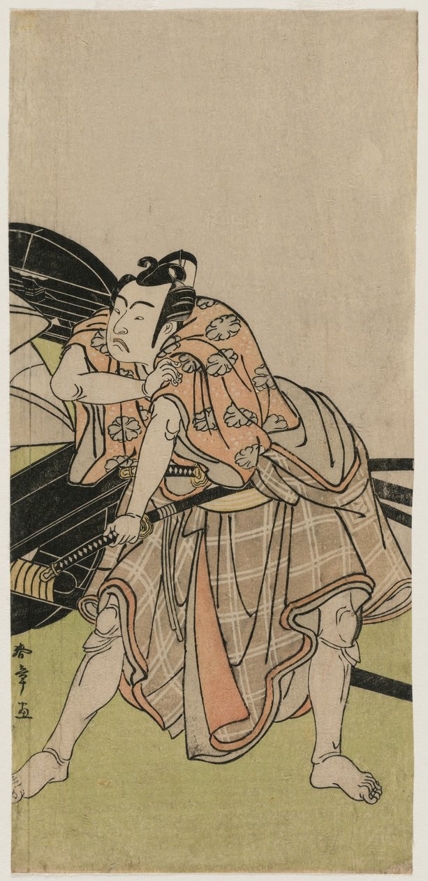 Ichikawa Yaozo II como Sakuramaru, 1776. de Katsukawa Shunsho