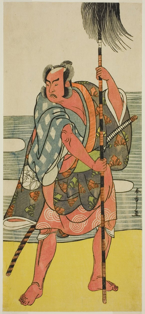 Ichimura Uzaemon Ichimura Doctor X Como tee guy Matahei tee Pay Era uma vez o modelo de Man Snow, realizado no tee Ichimura tee , 1781 de Katsukawa Shunsho