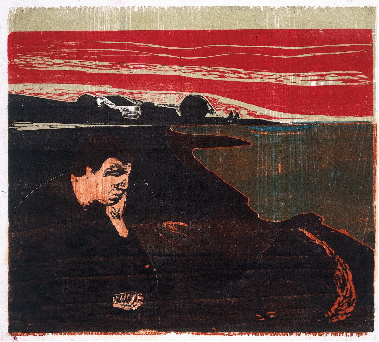 Tarde. Melancolia I de Katsushika Hokusai