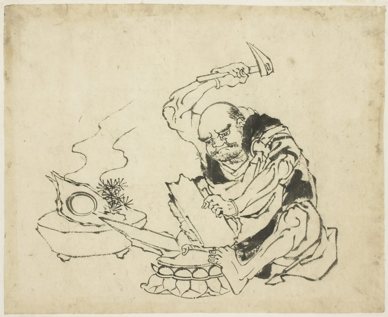 Imagem de Buda Zen Monk Burning
(T