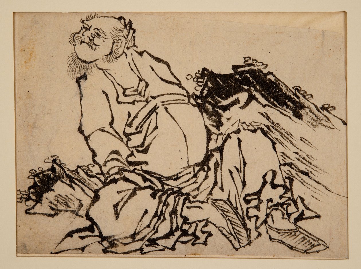 Guerreiro Chinês de Katsushika Hokusai