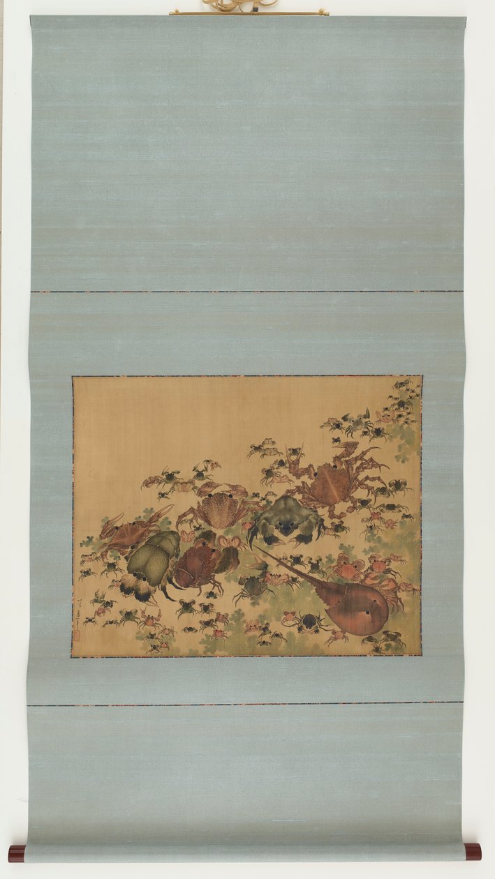Crustáceos, período Edo, 1825-1830. de Katsushika Hokusai