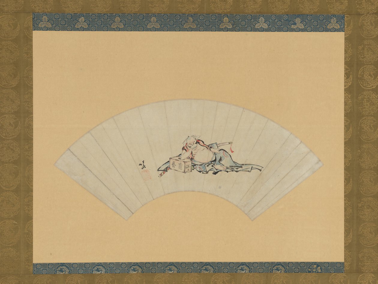 Asaina Embriagada de Katsushika Hokusai