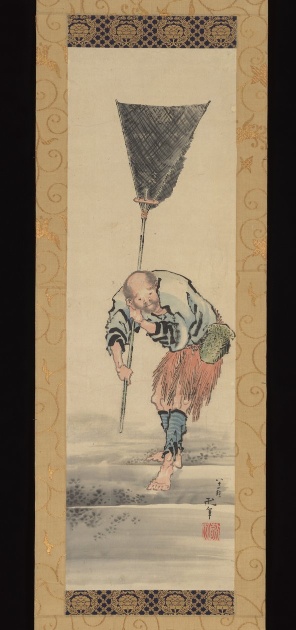 Pescador de Katsushika Hokusai