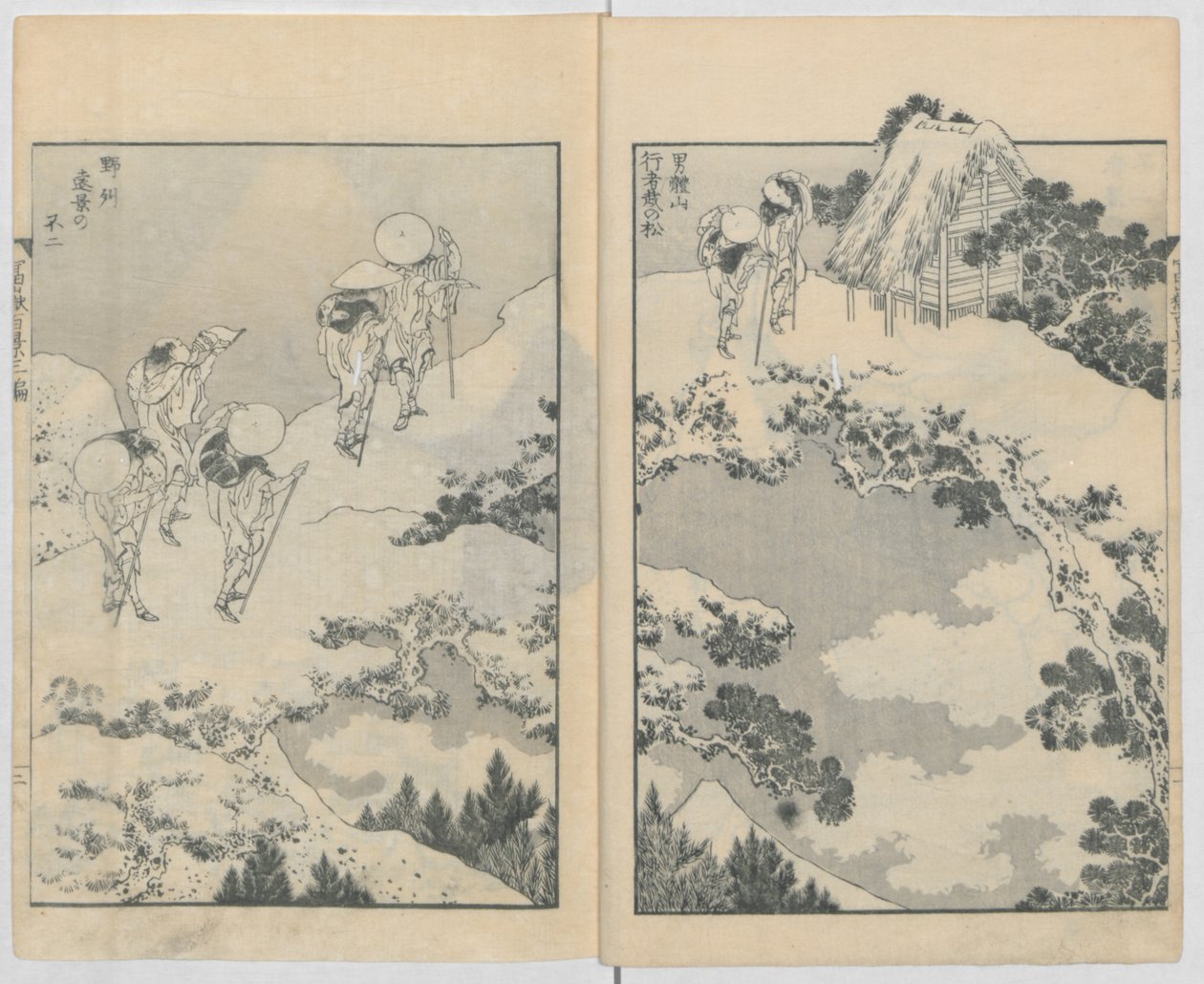 Hyakukei Tomitake, 1834-35. de Katsushika Hokusai