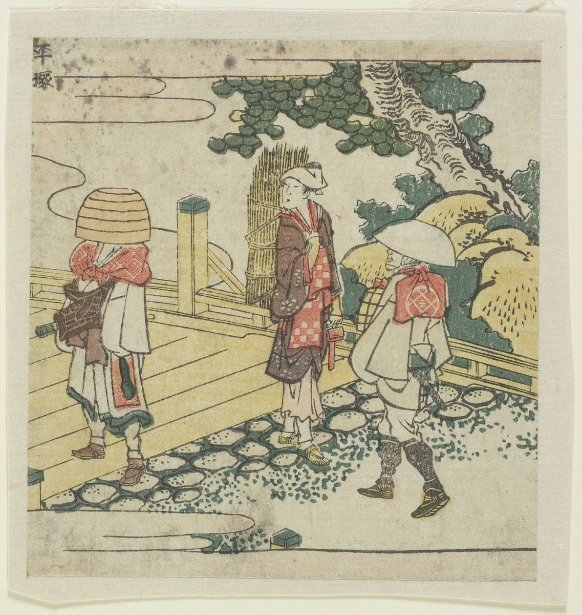 Hiratsuka, c. 1804 de Katsushika Hokusai