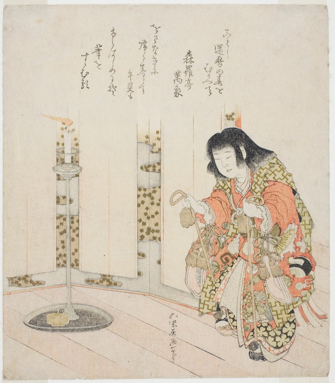 Conchas de Cavalos (Umagai), da série "Uma Seleção de Cavalos (Uma-zukushi)" de Katsushika Hokusai