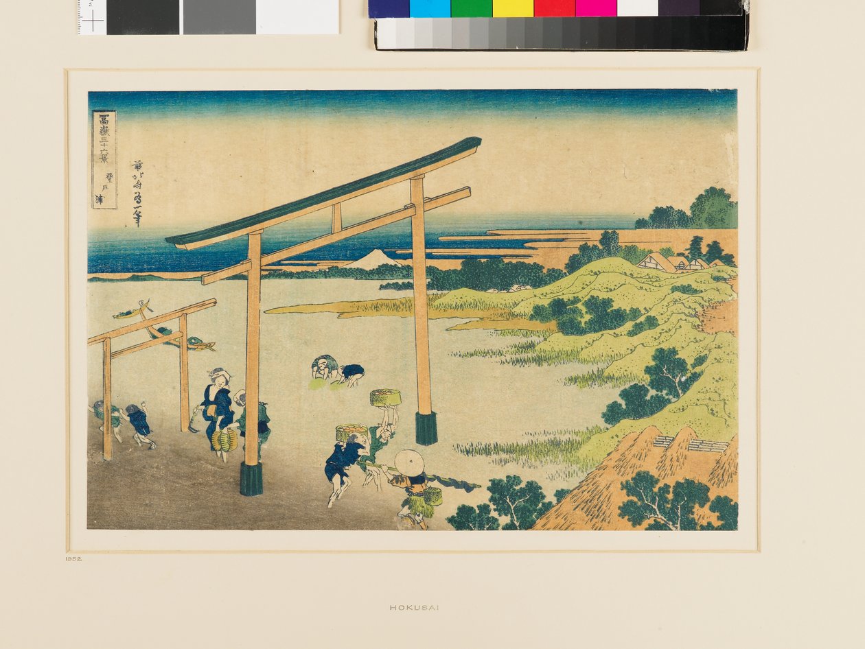 Baía de Noboto de Katsushika Hokusai