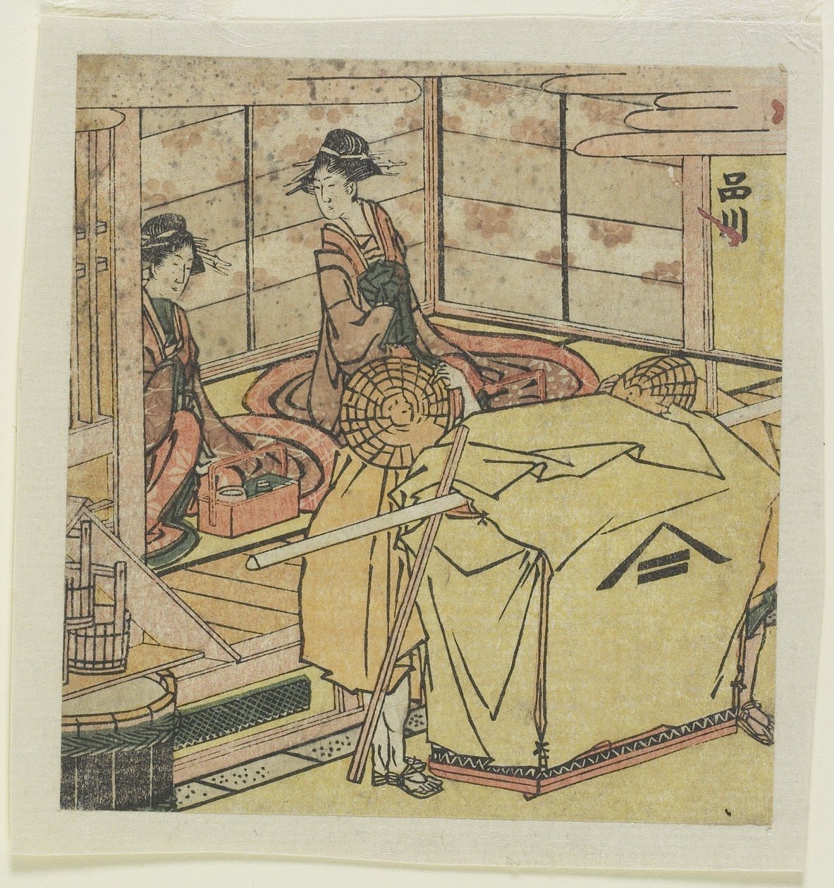 Shinagawa C. 1804 de Katsushika Hokusai
