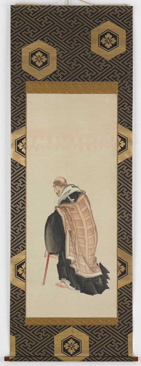 Seis Imortais da Poesia: Kisen Hoshi, Período Edo, ca. 1806-1808. de Katsushika Hokusai